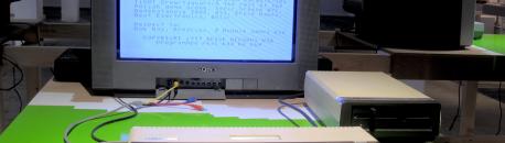 <small><i>The 8-Bit Construction Set Atari Data</i> by Paul B. Davis. Photo: iMAL.</small>